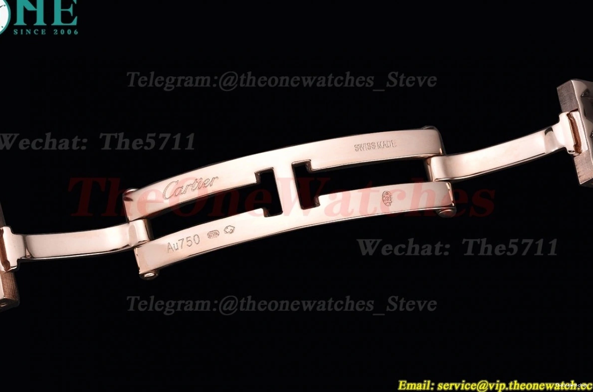 8848F RG Ladies Secrete 22mm Dial White RG Swiss Dia Qtz Panthere De 0423